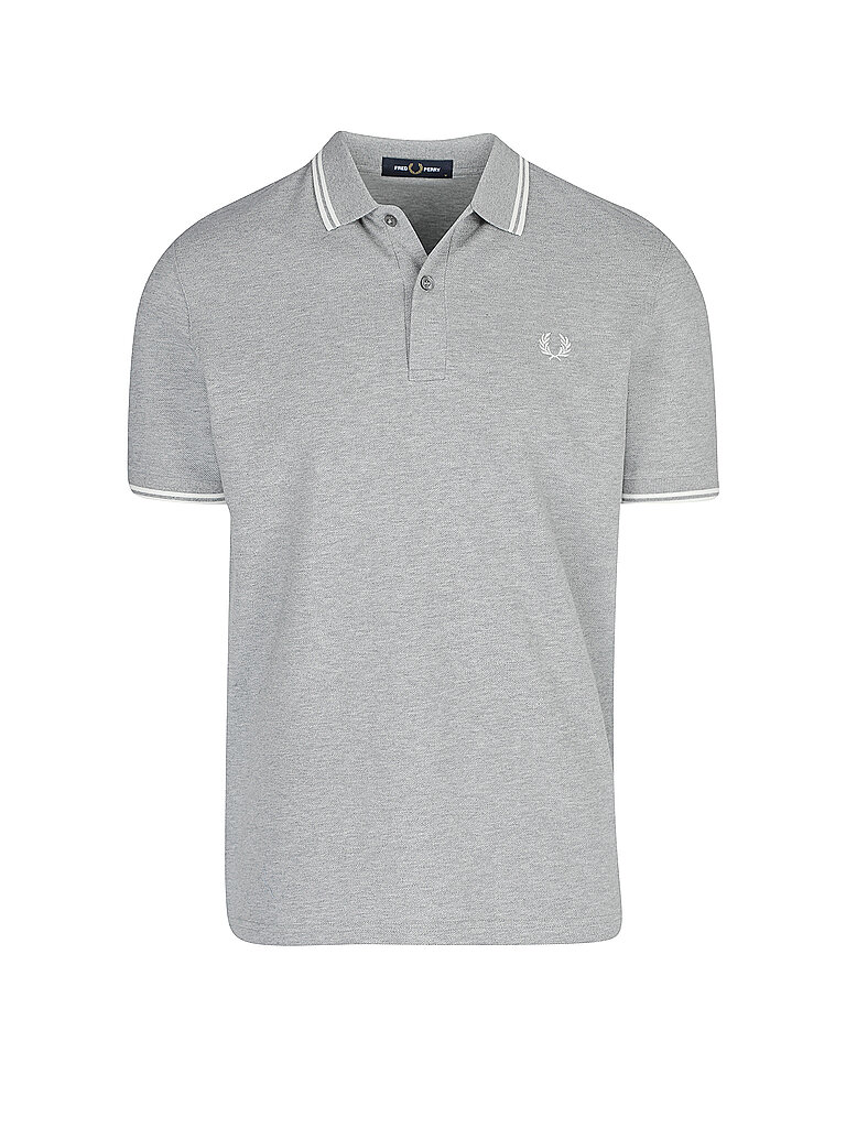 FRED PERRY Poloshirt grau | L